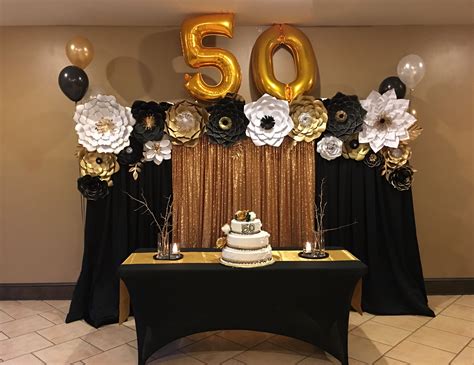 decoration for 50th birthday